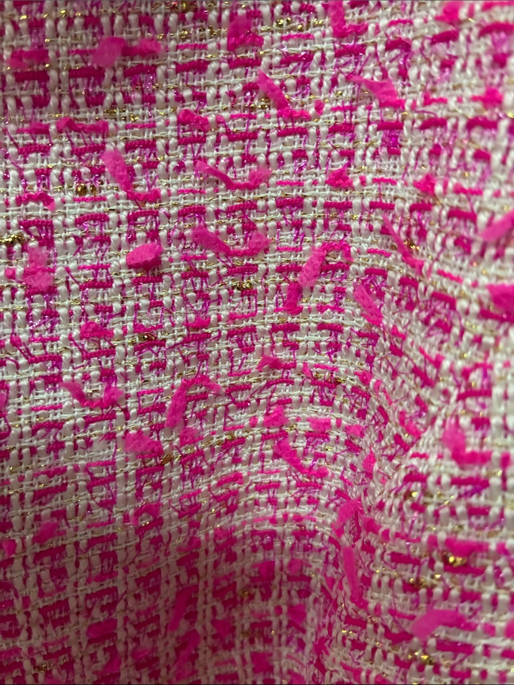 Lilly Pulitzer NWT Pink Tweed Short Sleeve Shift Dress - Picture 5 of 7